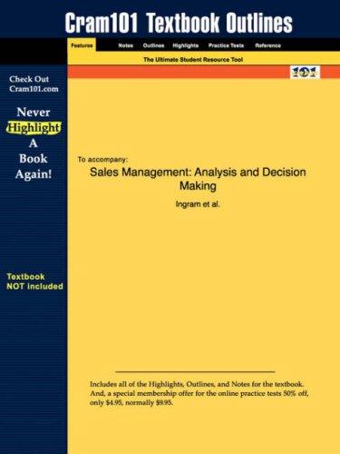 Cover for Sales Management