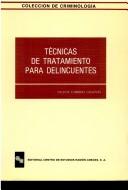 Cover for Técnicas de tratamiento para delincuentes