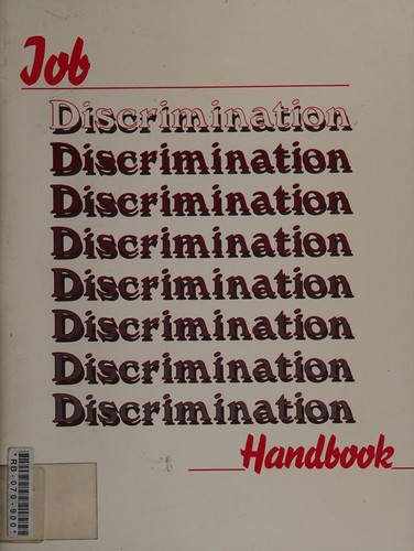 Cover for Job discrimination handbook.