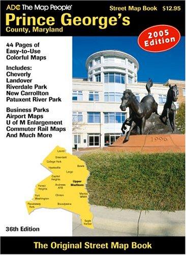 Cover for The Map People Prince George's County, Maryland