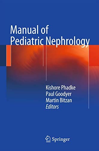 Cover for Manual of Pediatric Nephrology