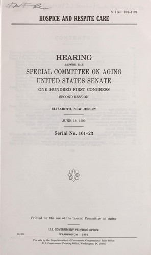 Cover for Hospice and respite care