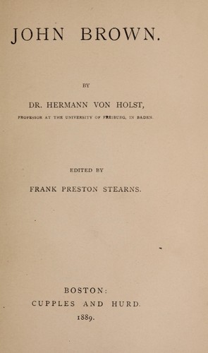 Cover for John Brown