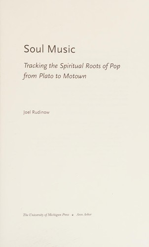 Cover for Soul music