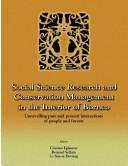 Cover for Social science research and conservation management in the interior of Borneo