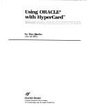 Cover for Using Oracle with HyperCard
