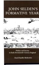 Cover for John Selden's formative years