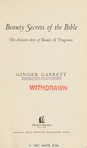 Cover for Beauty secrets of the Bible
