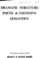 Cover for Dramatic structure