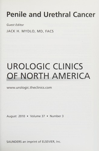 Cover for Penile and Urethral Cancer, an Issue of Urologic Clinics