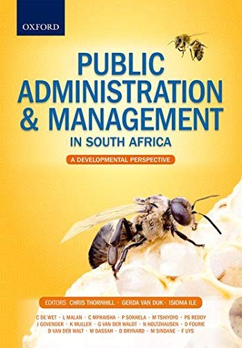 Cover for Public Administration and Management in South Africa