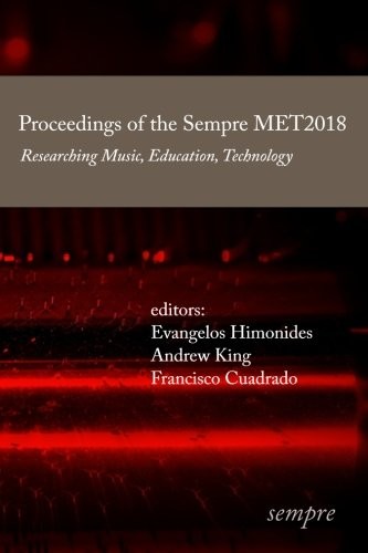 Cover for Proceedings of the Sempre MET2018