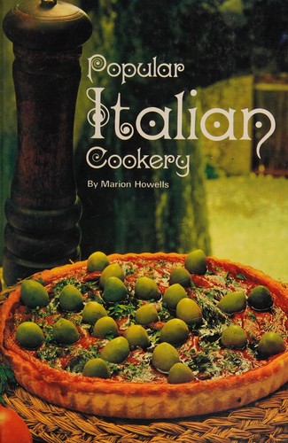 Cover for Popular Italian cookery.