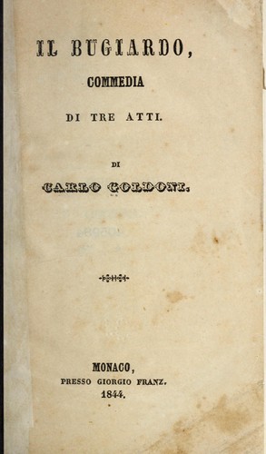 Cover for Il bugiardo