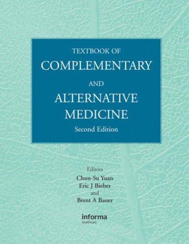 Cover for Textbook of Complementary and Alternative Medicine, Second Edition