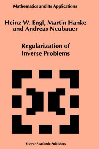 Cover for Regularization of inverse problems