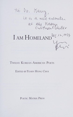 Cover for I Am Homeland