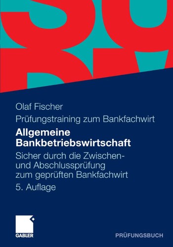 Cover for Allgemeine Bankbetriebswirtschaft