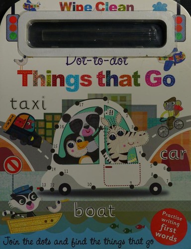 Cover for Dot to dot Things that Go