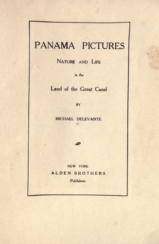 Cover for Panama pictures