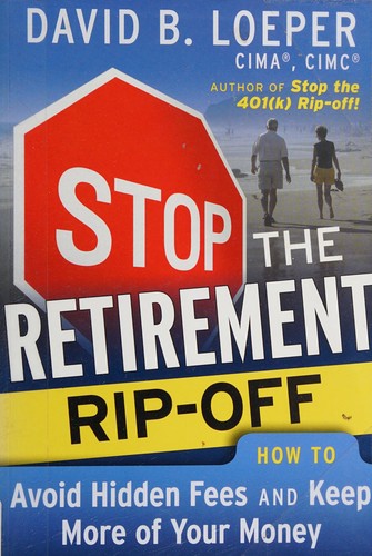 Cover for Stop the retirement rip-off!