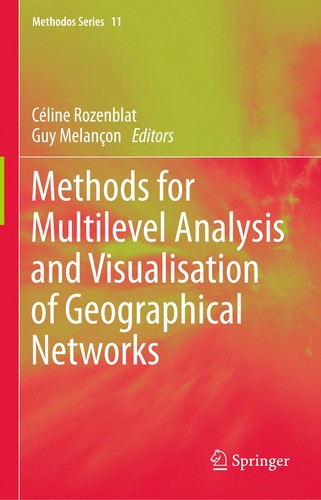 Cover for Methods for Multilevel Analysis and Visualisation of Geographical Networks