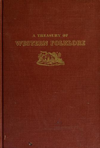 Cover for A treasury of western folklore.