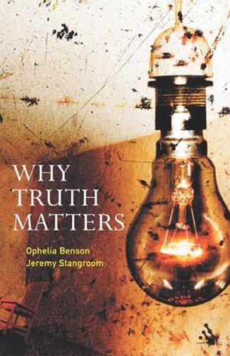 Cover for Why truth matters
