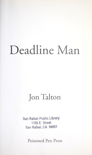 Cover for Deadline man