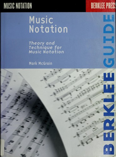 Cover for Music notation