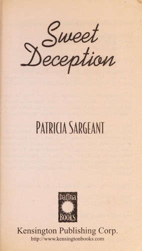 Cover for Sweet deception