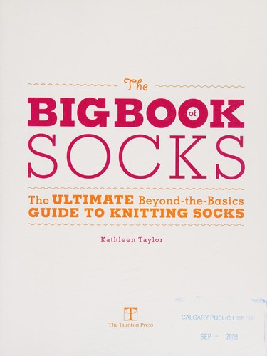 Cover for The big book of socks