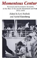 Cover for Momentous century