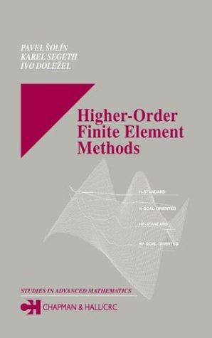 Cover for Higher-Order Finite Element Methods (Studies in Advanced Mathematics)