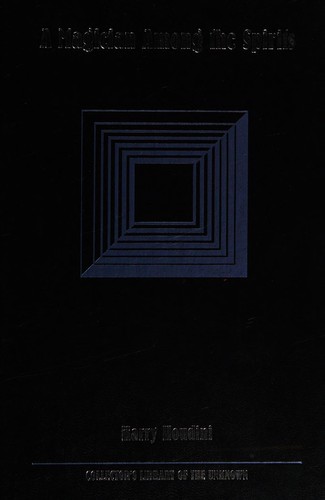 Cover for A magician among the spirits