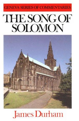 Cover for Song of Solomon (Geneva Ser.)