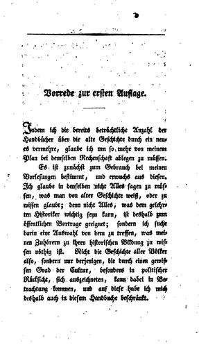 Cover for Historische Werke von Arnold Herrmann Ludwig Heeren