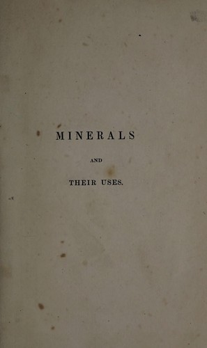 Cover for Minerals and their uses.