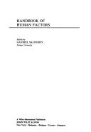 Cover for Handbook of human factors