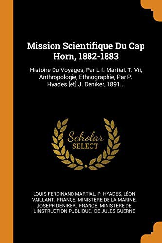 Cover for Mission Scientifique Du Cap Horn, 1882-1883