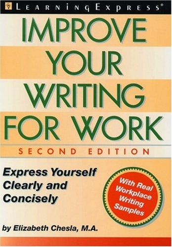 Cover for Improve Your Writing for Work