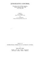 Cover for Stochastic control