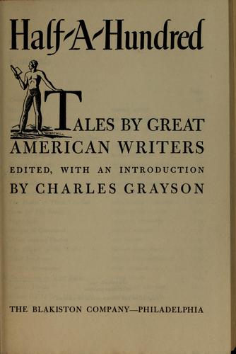 Cover for Half-a-hundred