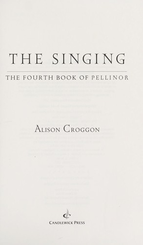 Cover for The singing
