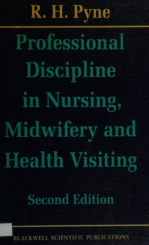 Cover for Professional discipline in nursing, midwifery and health visiting