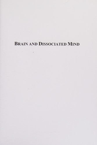 Cover for Brain and dissociated mind