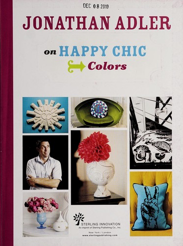 Cover for Jonathan Adler on happy chic colors