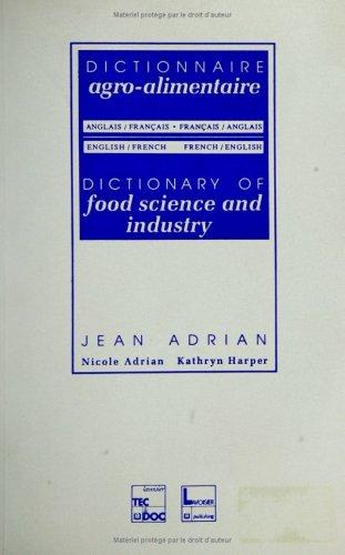 Cover for Dictionnaire agro-alimentaire