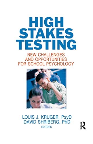 Cover for High stakes testing