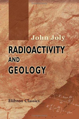 Cover for Radioactivity and Geology
